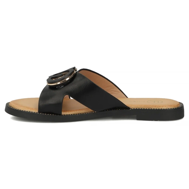 Klapki Filippo DK7890/26 BK czarne