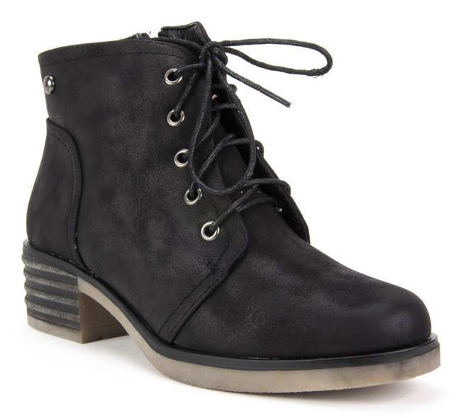 Botki Filippo DBT473/18 BK czarne
