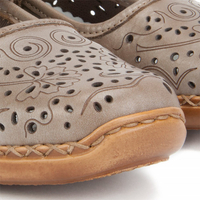 Półbuty Rieker 41372-63 Beige