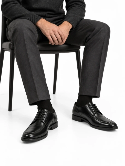Leather shoes Filippo F-7221-136 black