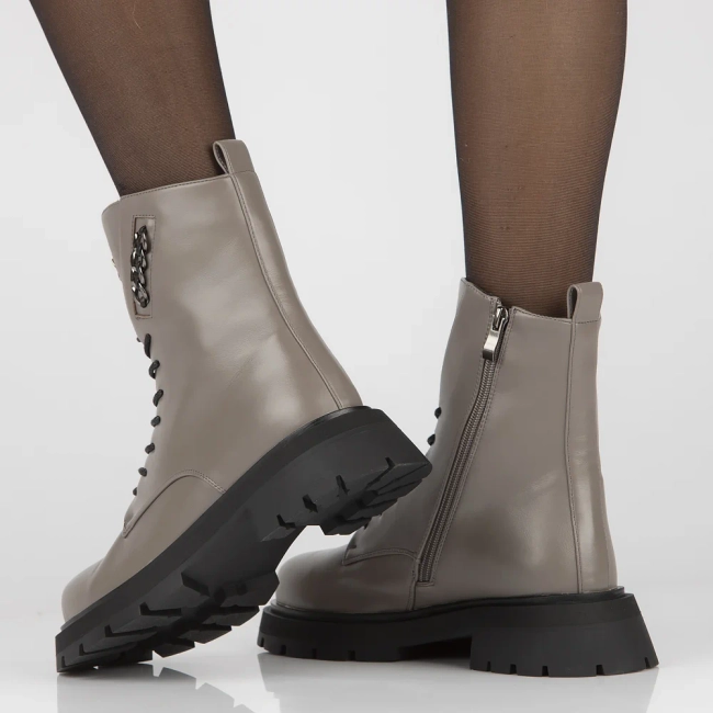 Botki typu workery Filippo DBT4870/23 GR szare