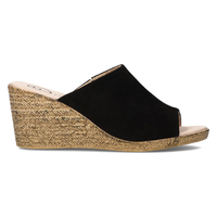 Leather flip-flops Filippo DK2143/21 BK black