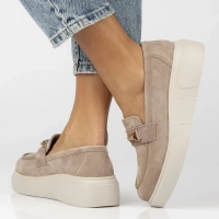 Leather shoes Filippo DP6809/25 BE beige