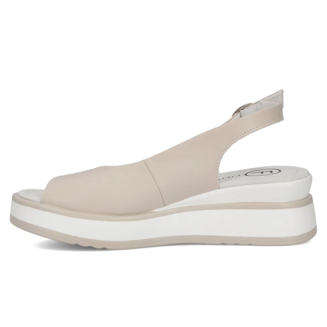 Leather sandals Filippo DS6153/24 BE beige