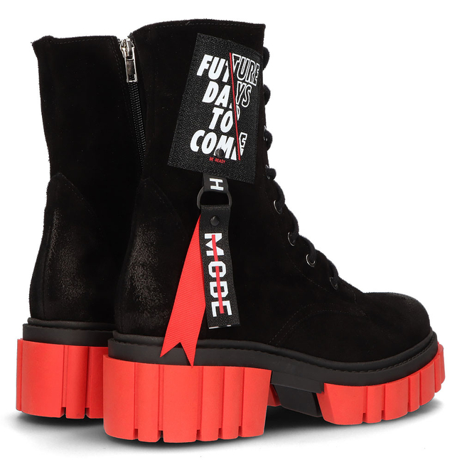 Leather boots Filippo DKO2277 black