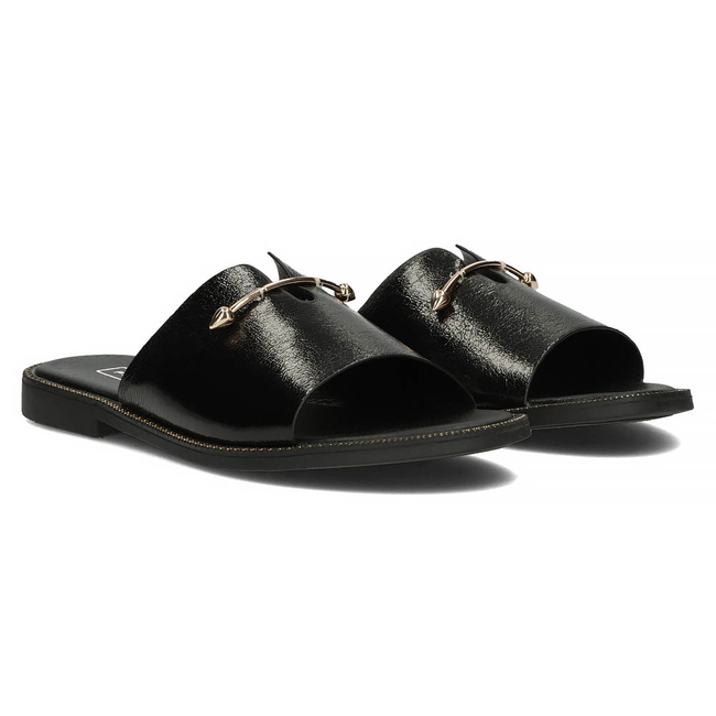 Slippers Filippo DK3700/22 BK black