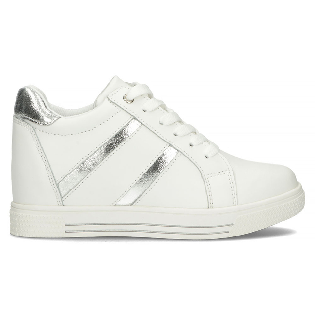 Leather Sneakers Filippo DP3549/22 WH white