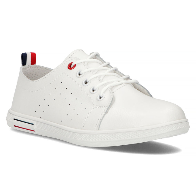 Leather shoes Filippo DP3508/23 WH white