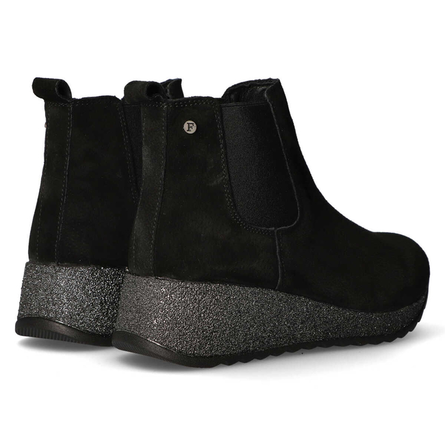 Sneakersy Filippo DBT1501/20 BK czarne brokat