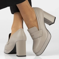 Leather shoes Filippo DP6172/24 BE beige