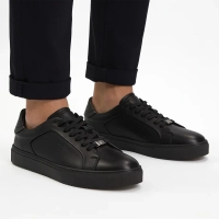 Skórzane sneakersy Filippo MP8274/26 BK czarne