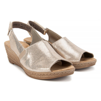 Sandals Rieker 62440-90 gold