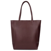 Leather handbag Toscanio A264 burgundy