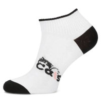 Women's Socks L604-7 white cats