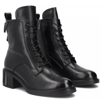 Leather ankle boots Filippo DBT8019/26 BK black