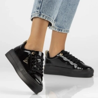 Leather shoes Filippo DP3533/24 BK L black