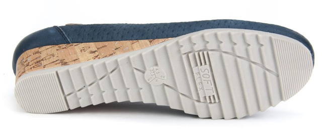 Półbuty Jana 8-22305-20 846 Jeans