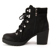 Ankle boots Lemar 60094 s.black + krat.pol.