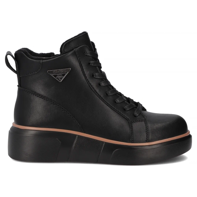 Leather ankle boots Filippo DBT6452/26 BK black