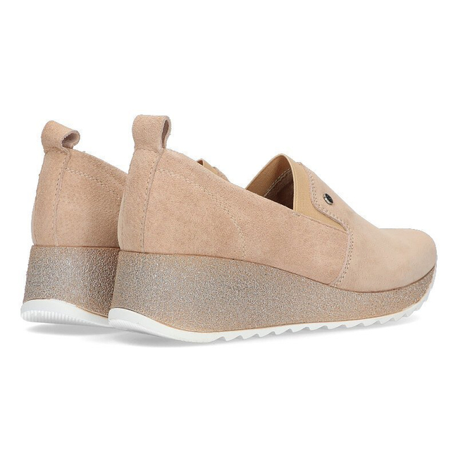 Leather Sneakers Filippo DP1500/21 BE beige