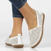 Leather Shoes Filippo M2851-80 white