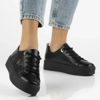 Leather shoes Filippo DP3533/25 BK black