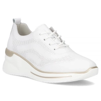 Leather sneakers Filippo DP6720/25 WH white