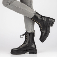 Botki typu workery Filippo DBT3017/21 BK czarne