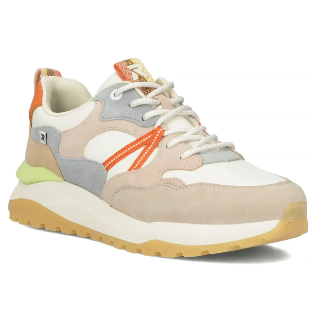 Sneakersy Rieker W2501-82 beżowe