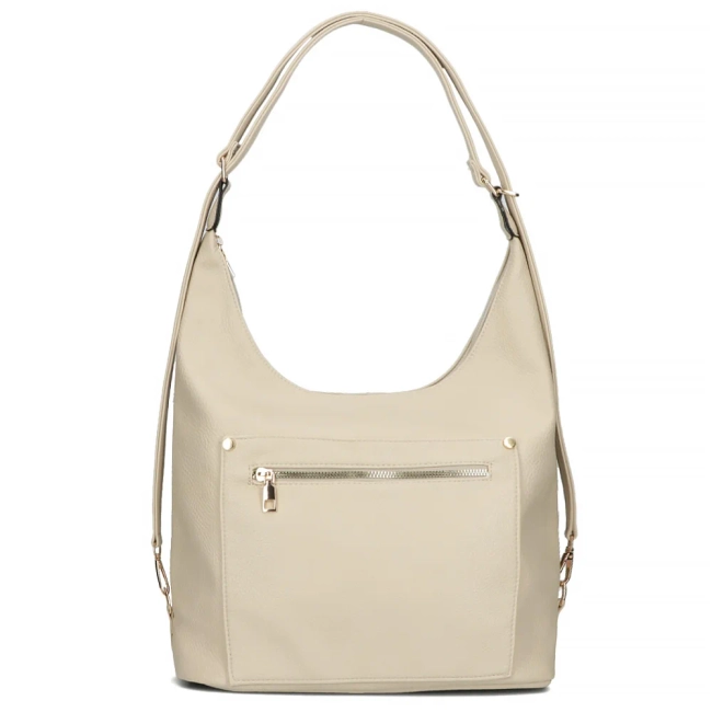 Cream shopper bag hobo