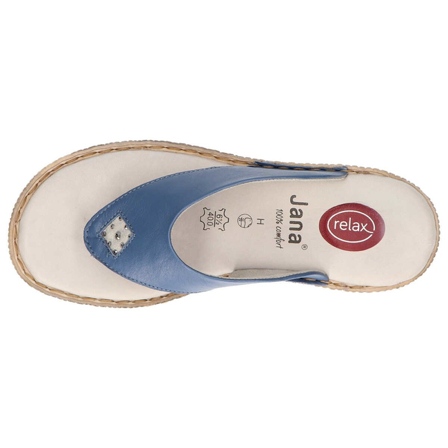 Slippers Jana 8-27113-22 800 Blue