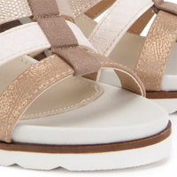 Sandały Filippo DS042/17 BE Beige