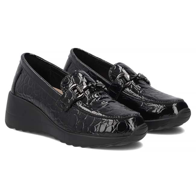 Leather shoes Filippo DP8101/26 BK black
