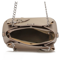 Handbag Toscanio Keferek Leather C109 beige