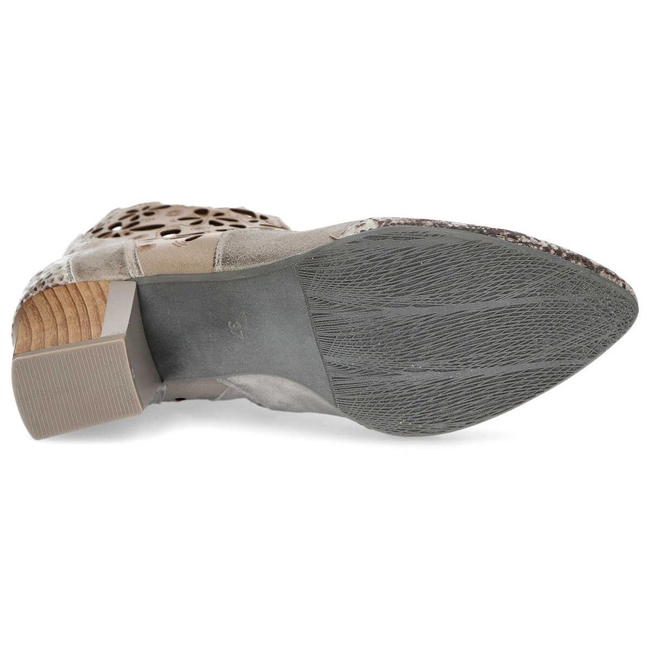 Botki Filippo 04369-13/00-54 Popiel Beż