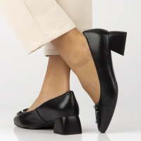 Leather shoes Filippo DP6946/25 BK black