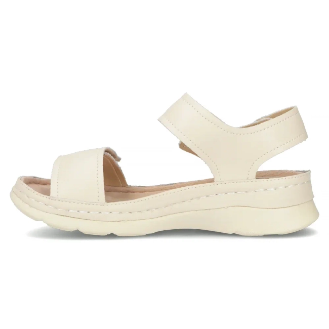 Leather sandals Filippo DS6019/24 BE beige