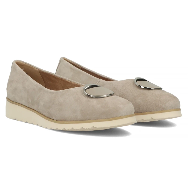 Leather shoes Filippo DP6095/24 BE beige