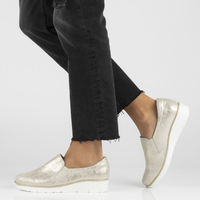 Leather shoes Filippo DP1325/23 GO gold