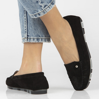 Leather loafers Filippo DP2037/21 BK black