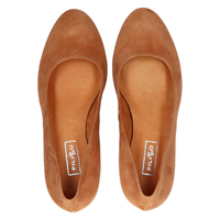 Półbuty Filippo 1512 Welur Kork