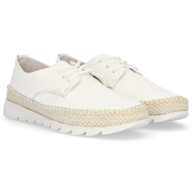 Leather shoes Filippo DP701/20 WH white