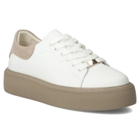 Skórzane sneakersy Filippo DP6119/26 WH białe