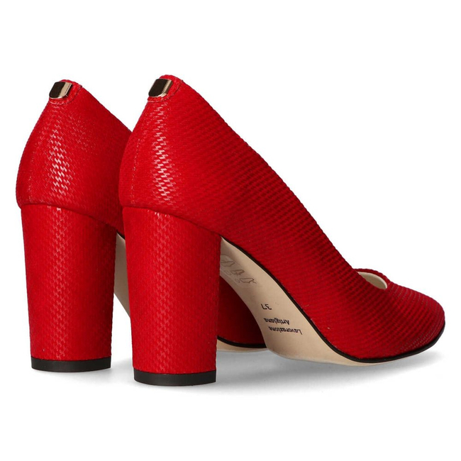 Czółenka Filippo 2676 czerwone sf2