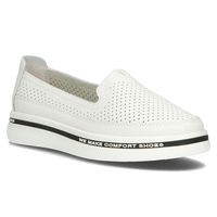 Leather shoes Filippo DP3623/22 WH white