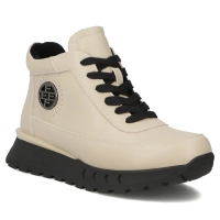 Leather ankle boots Filippo DBT7145/25 BE beige