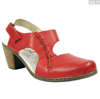 Sandals RIEKER 40950-33 red 8023263