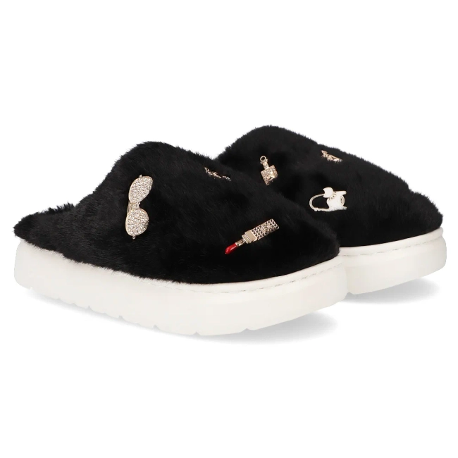Slippers Filippo DK7478/25 BK black