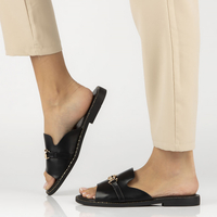 Slippers Filippo DK4491/23 BK black