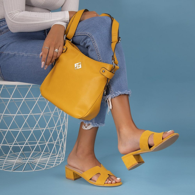 Torebka Filippo Listonoszka TD0156/21 YL żółta